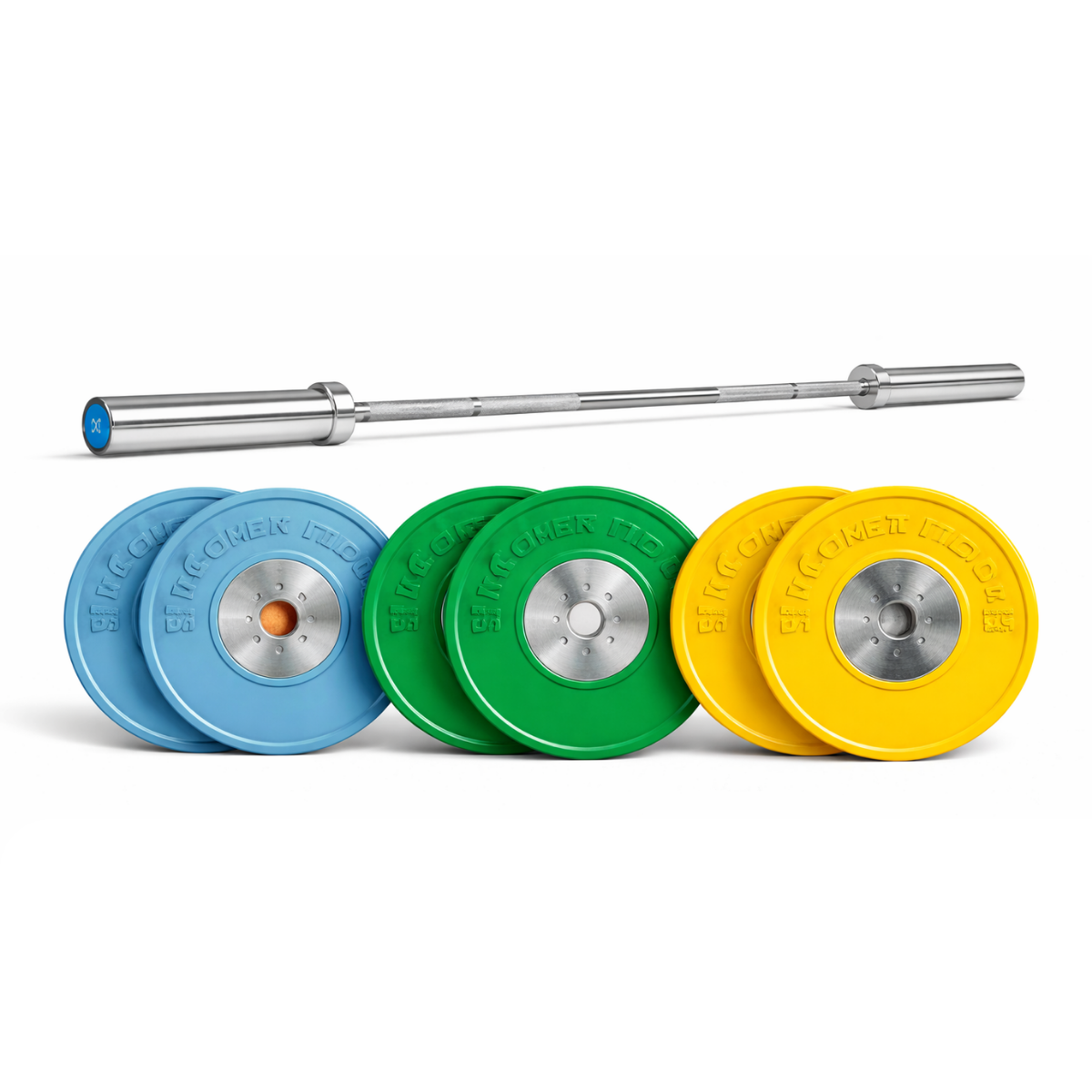 Werksan Competition 80 Kg Erkek Set | Olimpik Plaka ve 20 Kg Bar