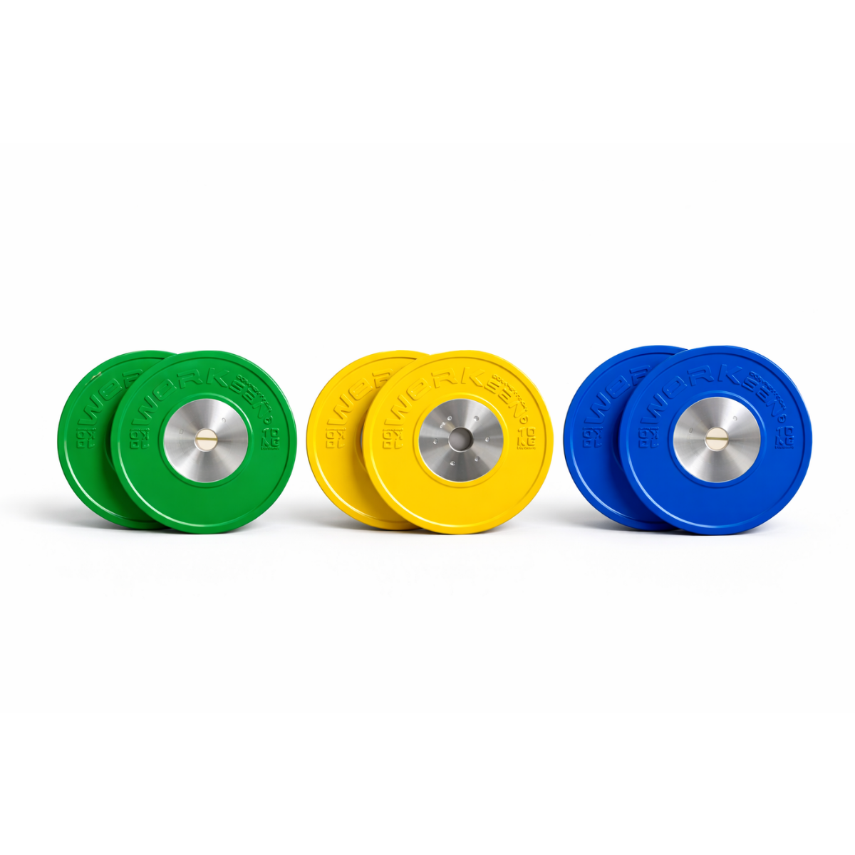 Werksan Competition 70 Kg Plaka Seti | Olimpik Yarışma Bumper Plate