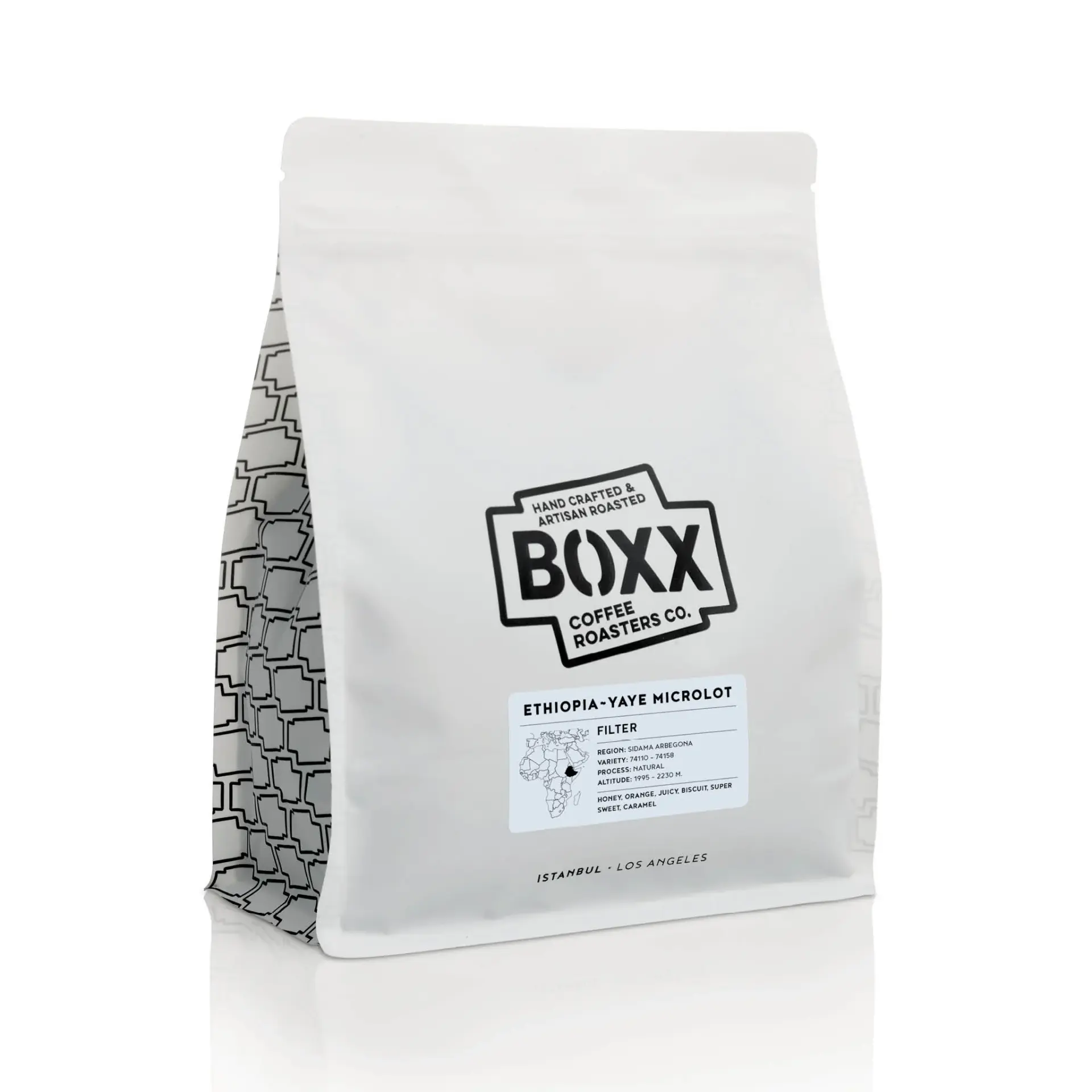 Boxx Coffee Ethiopia Yaye Microlot 250 gr – Specialty Etiyopya Kahve Çekirdeği