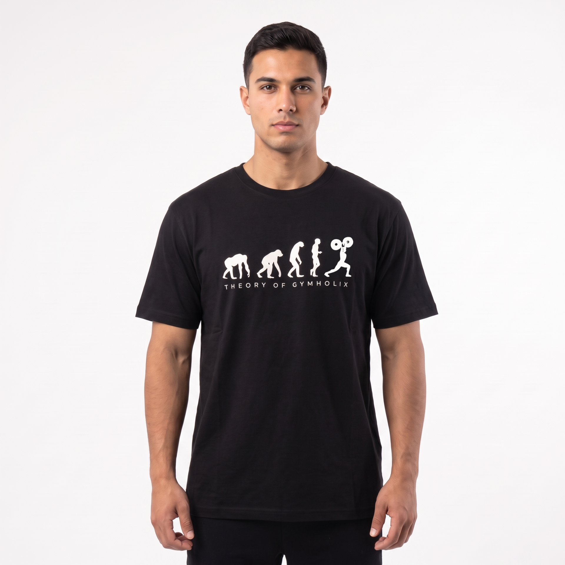 GYMHOLIX® Classics Darwin Men T-Shirt – Erkek Spor Tişörtü (TGX0012)