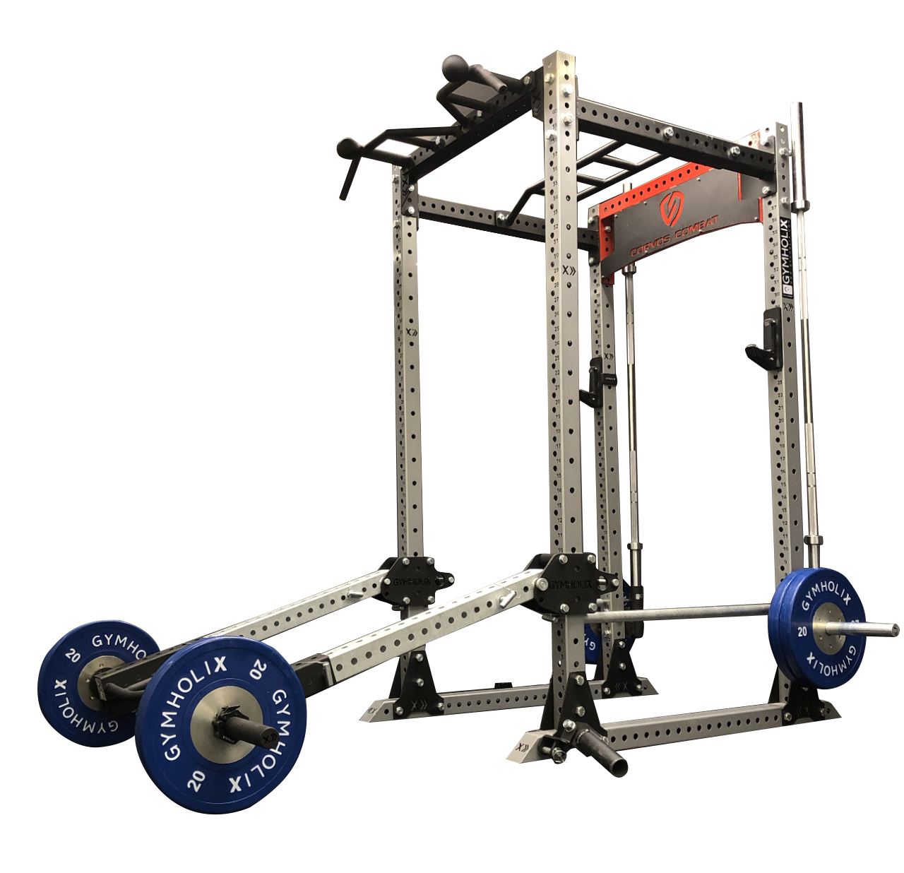 GYMHOLIX® Kafes Ultra | Profesyonel Power Cage Squat Rack