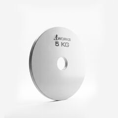 XWORKS Renki Mikro Metal Plaka | Powerlifting Çelik Ağırlık Plakası (Çift) (FWX7001)