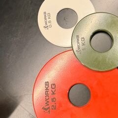 XWORKS Renki Mikro Metal Plaka | Powerlifting Çelik Ağırlık Plakası (Çift) (FWX7001)