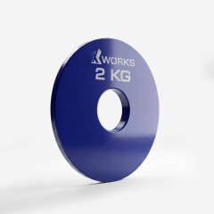 XWORKS Renki Mikro Metal Plaka | Powerlifting Çelik Ağırlık Plakası (Çift) (FWX7001)