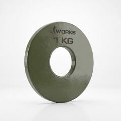 XWORKS Renki Mikro Metal Plaka | Powerlifting Çelik Ağırlık Plakası (Çift) (FWX7001) 2.5 KG Plaka Çift