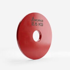 XWORKS Renki Mikro Metal Plaka | Powerlifting Çelik Ağırlık Plakası (Çift) (FWX7001)