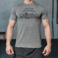 GYMHOLIX® Lift for the Burger Men T-Shirt – Erkek Spor Tişörtü