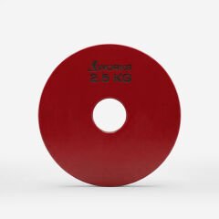 XWORKS Renki Mikro Metal Plaka | Powerlifting Çelik Ağırlık Plakası (Çift) (FWX7001) 2.5 KG Plaka Çift