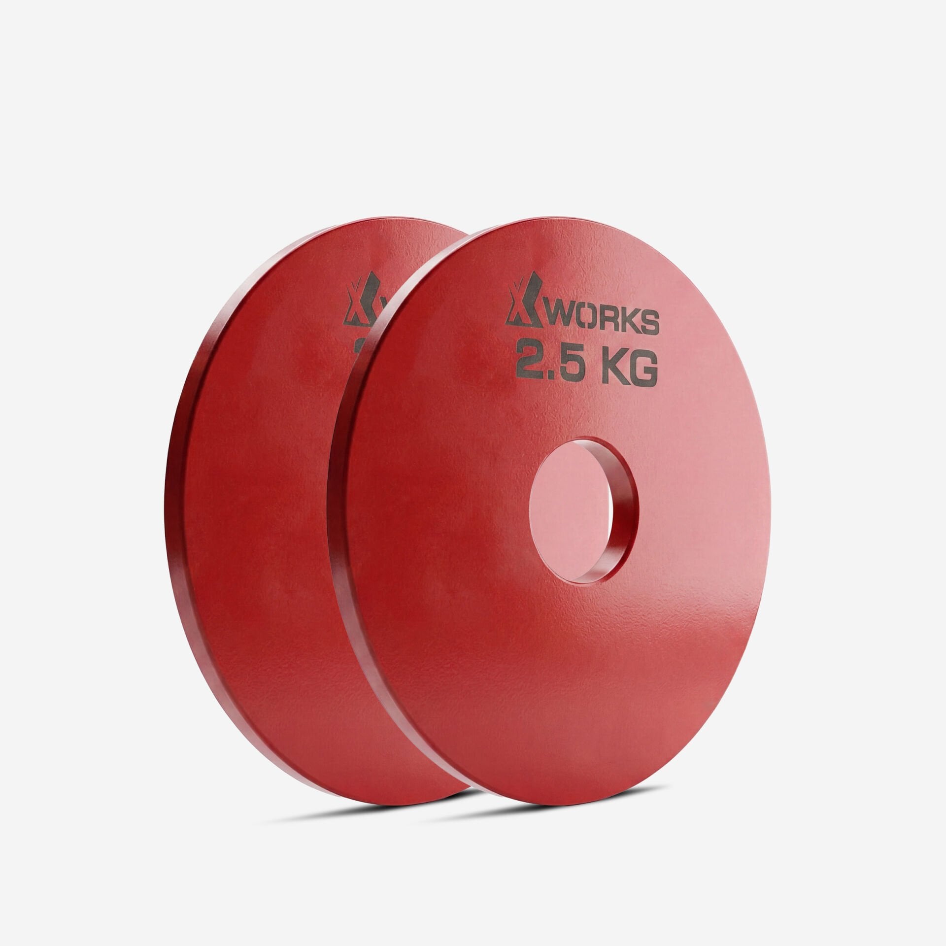 XWORKS Renki Mikro Metal Plaka | Powerlifting Çelik Ağırlık Plakası (Çift) (FWX7001) 2.5 KG Plaka Çift