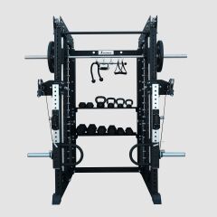 XWORKS ULTRA400 Kafes - All-in-One Functional Trainer (PLX0300) PARLAK ALÜMİNYUM (RAL830)