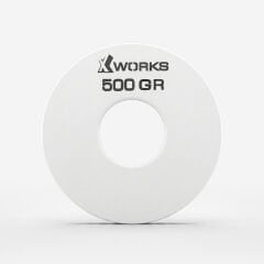 XWORKS Renki Mikro Metal Plaka | Powerlifting Çelik Ağırlık Plakası (Çift) (FWX7001) 0.5 KG Plaka Çift