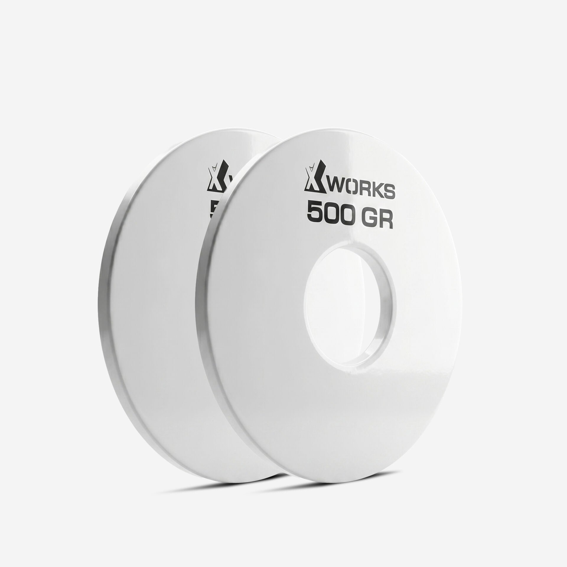 XWORKS Renki Mikro Metal Plaka | Powerlifting Çelik Ağırlık Plakası (Çift) (FWX7001) 0.5 KG Plaka Çift
