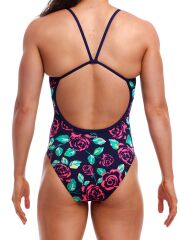 Funkita SS Feeling Rosy Kadın Antrenman Mayo, İnce Askılı