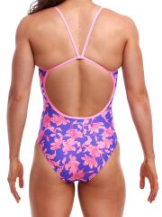 Funkita SS Perfect Petal Kadın Antrenman Mayo, İnce Askılı
