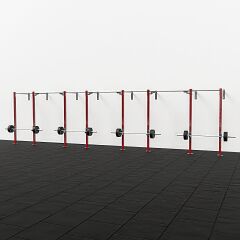 XWORKS 8 Bacak 4 İstasyon Duvar Tip Rig Sistemi (FWXW008)
