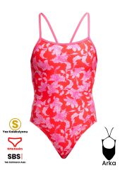 Funkita SS Fire Flyer Kadın Antrenman Mayo, İnce Askılı