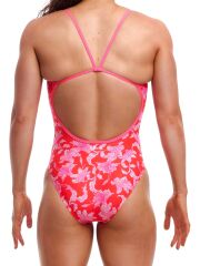 Funkita SS Fire Flyer Kadın Antrenman Mayo, İnce Askılı