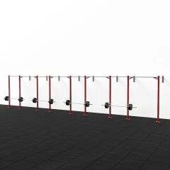 XWORKS 9 Bacak 4 İstasyon Duvar Tip Rig Sistemi (FWXW009)