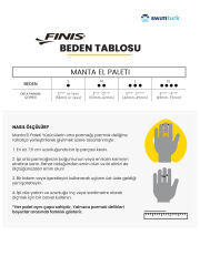 Finis Manta Sarı El Paleti, Lastiksiz Teknik Palet, Manta Paddle