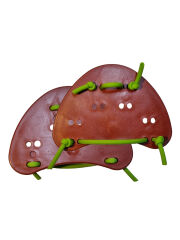 Bufors Parmak Paleti, 3 Renk, Finger Paddles, Küçük Boy