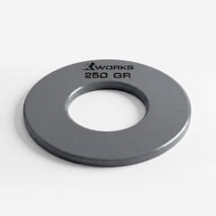 XWORKS Renki Mikro Metal Plaka | Powerlifting Çelik Ağırlık Plakası (Çift) (FWX7001) 0.25 KG Plaka Çift