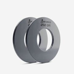 XWORKS Renki Mikro Metal Plaka | Powerlifting Çelik Ağırlık Plakası (Çift) (FWX7001) 0.25 KG Plaka Çift