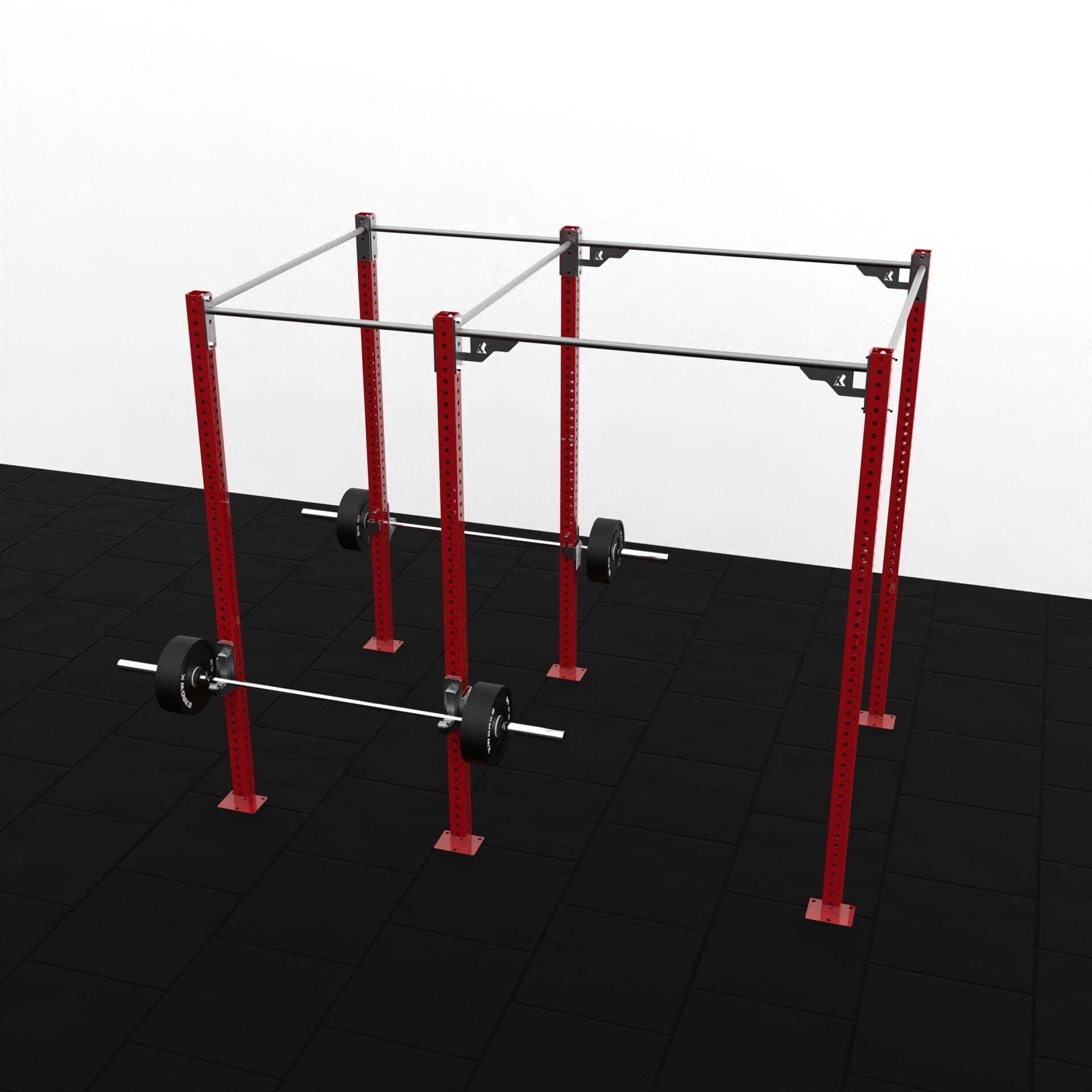 XWORKS 6 Bacak 2 İstasyon Orta Tip Rig Sistemi (FWXC006) TURUNCU (RAL2004)