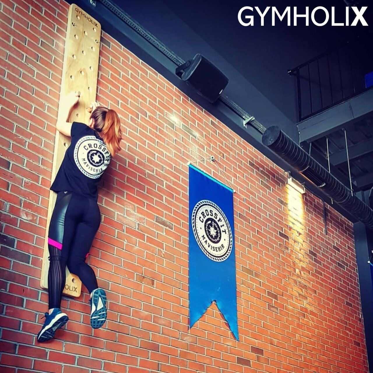 GYMHOLIX® Peg Board Tırmanma Tahtası V2 – Tırmanış & Üst Vücut Güç Ekipmanı (GXW260000)