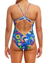 Funkita DB Blues Baby Kadın Antrenman Mayo, Elmas Sırt