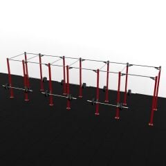 XWORKS 14 Bacak 6 İstasyon Orta Tip Rig Sistemi (FWXC014)