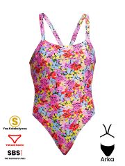 Funkita BF Summer Nights Kadın Antrenman Mayo, Kalın Askılı