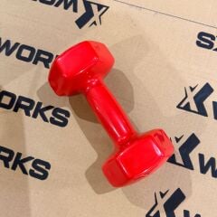 XWORKS Soft Grip Dumbbell – Kauçuk Kaplamalı Pilates Dambılı (Tek) (XW2500000) 3KG