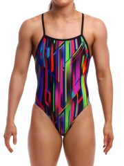 Funkita SSE TMT Baby Beamer Kadın Antrenman Mayo, Ekstra Astarlı, Sırt Bağlamalı