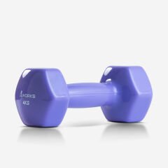 XWORKS Soft Grip Dumbbell – Kauçuk Kaplamalı Pilates Dambılı (Tek) (XW2500000) 4KG