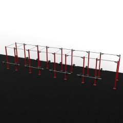 XWORKS 18 Bacak 8 İstasyon Orta Tip Rig Sistemi (FWXC018)