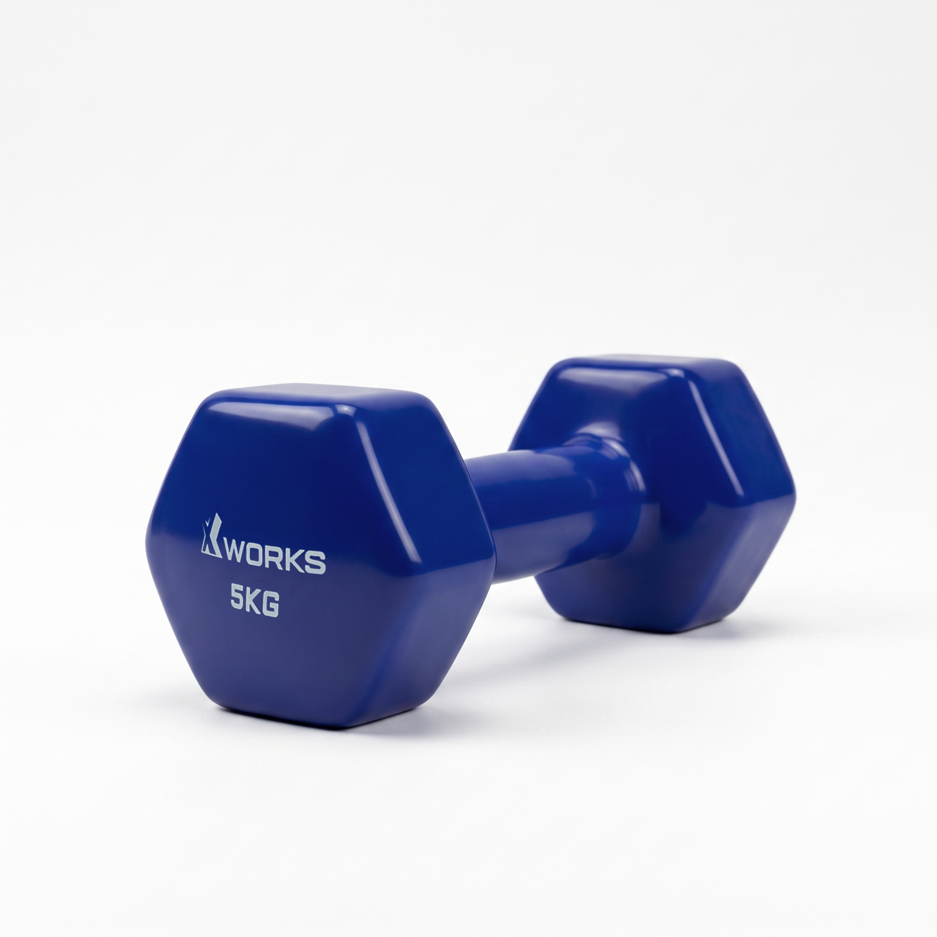 XWORKS Soft Grip Dumbbell – Kauçuk Kaplamalı Pilates Dambılı (Tek) (XW2500000) 5KG