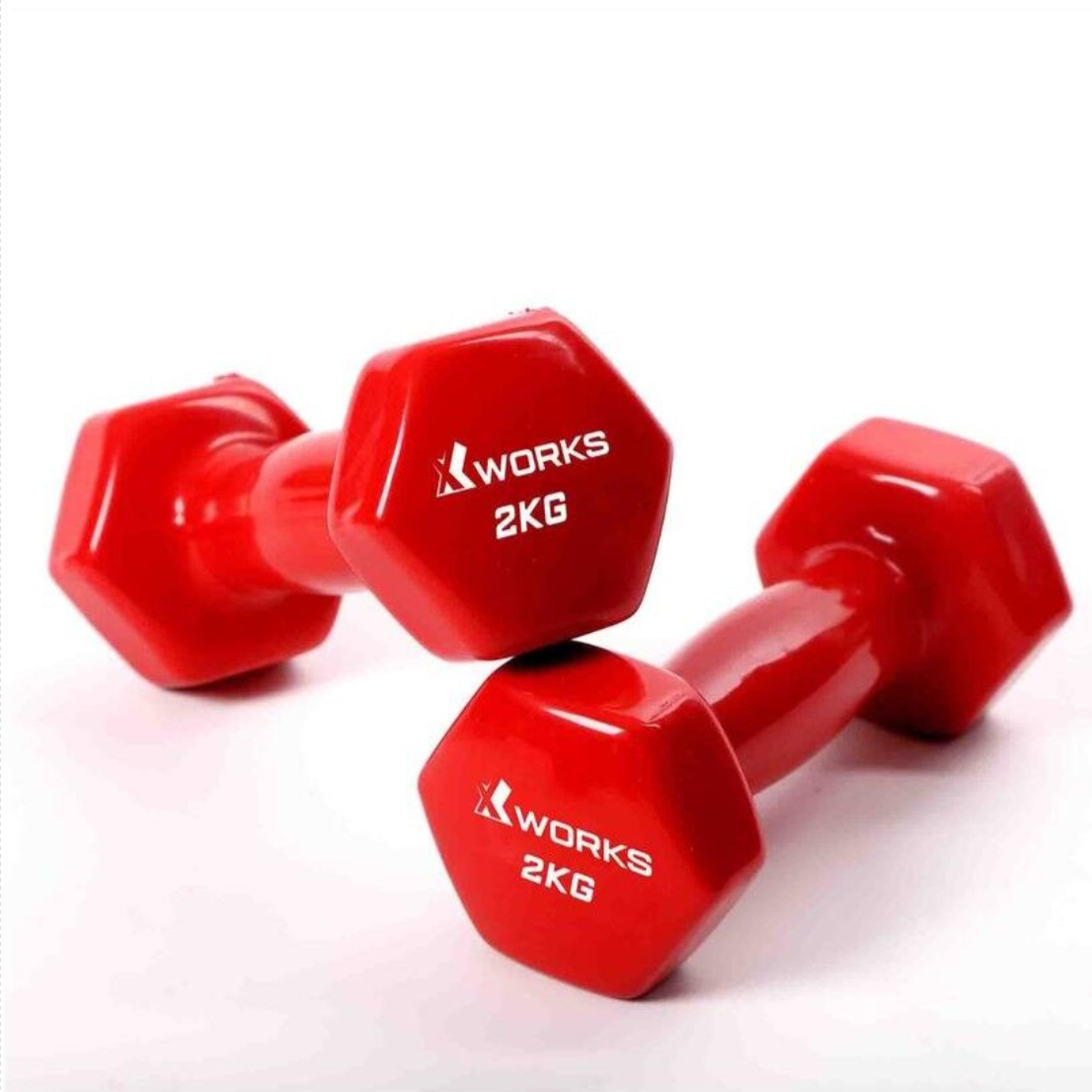 XWORKS Soft Grip Dumbbell – Kauçuk Kaplamalı Pilates Dambılı (Tek) (XW2500000) 5KG