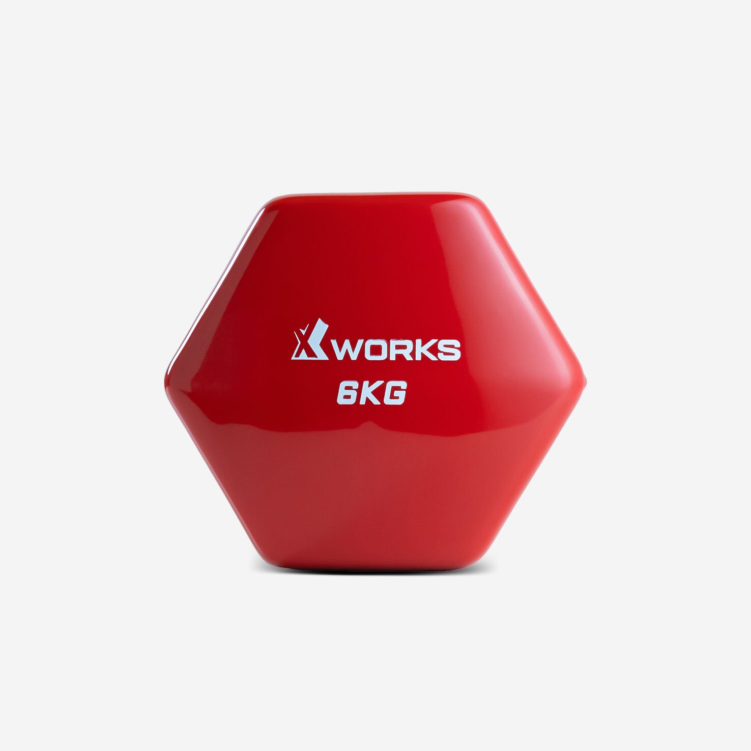 XWORKS Soft Grip Dumbbell – Kauçuk Kaplamalı Pilates Dambılı (Tek) (XW2500000) 6KG