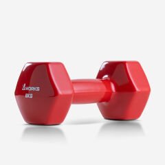 XWORKS Soft Grip Dumbbell – Kauçuk Kaplamalı Pilates Dambılı (Tek) (XW2500000) 6KG