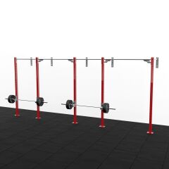 XWORKS 5 Bacak 2 İstasyon Duvar Tip Rig Sistemi (FWXW005) SARI (RAL1012)