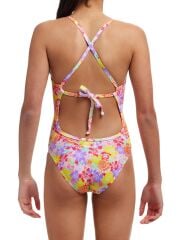 Funkita TMT Summer Garden Kız Çocuk Antrenman Mayo, Sırt Bağlamalı