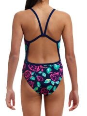 Funkita SS Feeling Rosy Kız Çocuk Antrenman Mayo, İnce Askılı