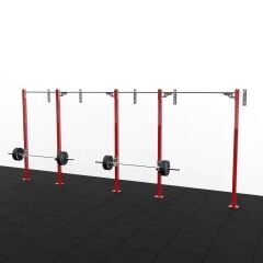 XWORKS 5 Bacak 2 İstasyon Duvar Tip Rig Sistemi (FWXW005) MOR (RAL4004)