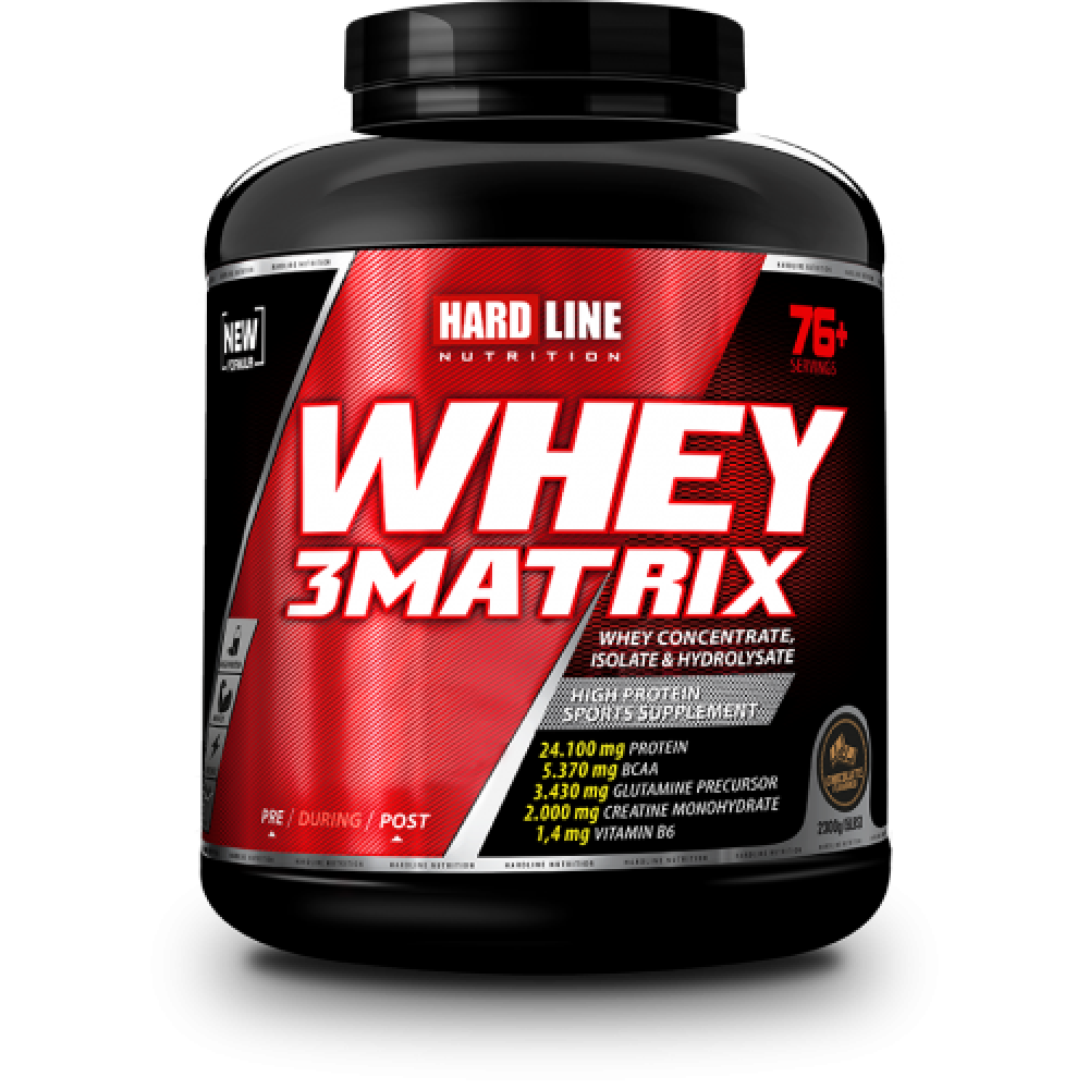 Hardline Whey 3Matrix Çilek 908 Gr