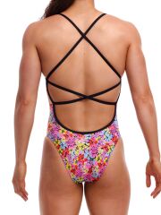 Funkita SSE STP Summer Nights Kadın Antrenman Mayo, Ekstra Astarlı, İnce Askılı