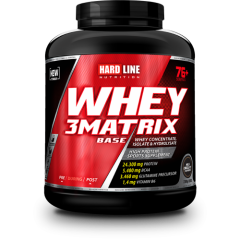 Hardline Whey 3 Matrix Base Sade 908 Gr