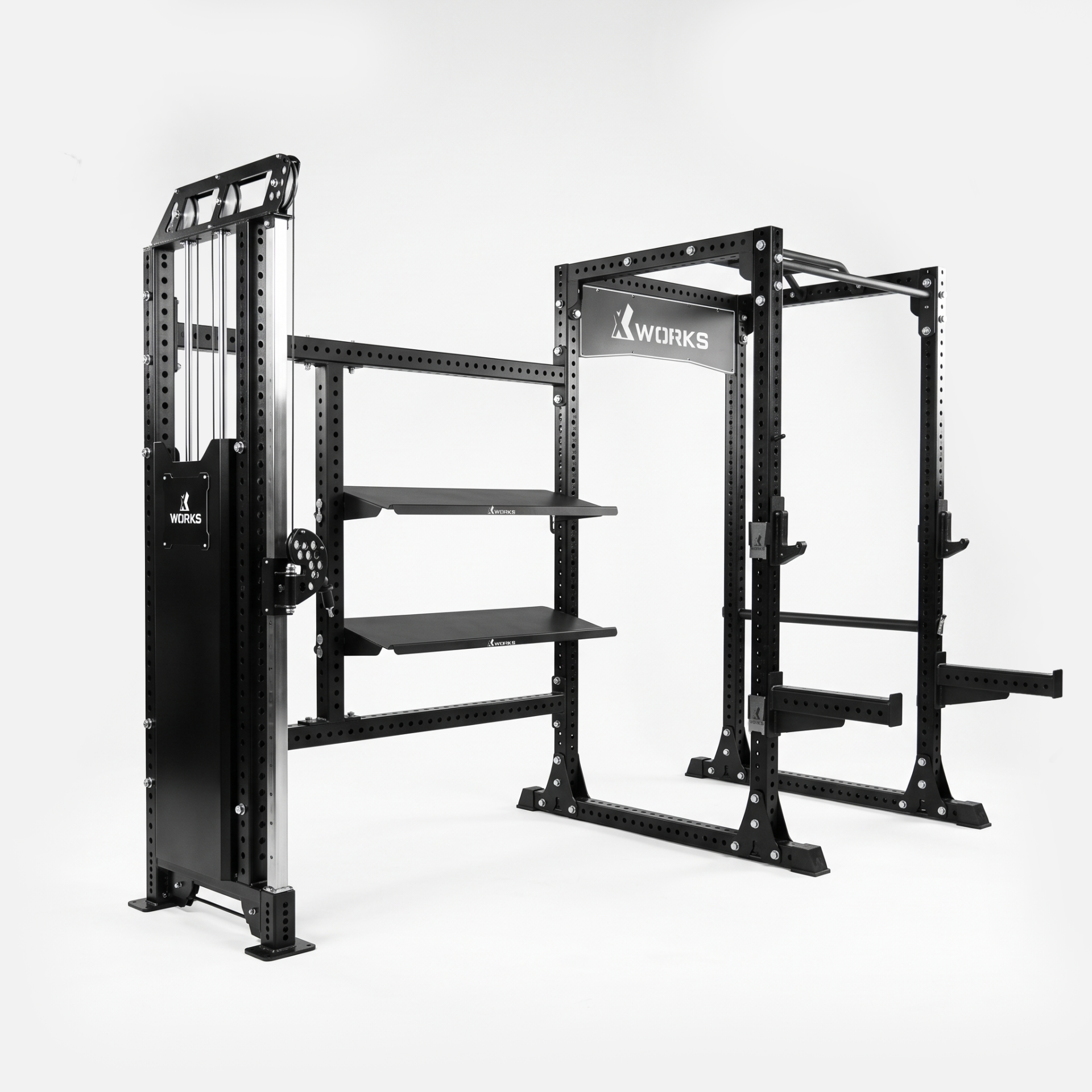 XWORKS Fonksiyonel Kule – iDAP Light + Serbest Ağırlık Entegre Rack (PML0100)