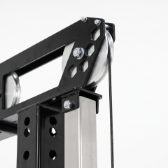 XWORKS Fonksiyonel Kule – iDAP Light + Serbest Ağırlık Entegre Rack (PML0100) Platformlu - KIRMIZI (RAL3000)