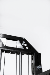 XWORKS Fonksiyonel Kule – iDAP Light + Serbest Ağırlık Entegre Rack (PML0100) Platformlu - KIRMIZI (RAL3000)