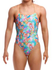 Funkita TMT Birdsville Kadın Antrenman Mayo, Sırt Bağlamalı